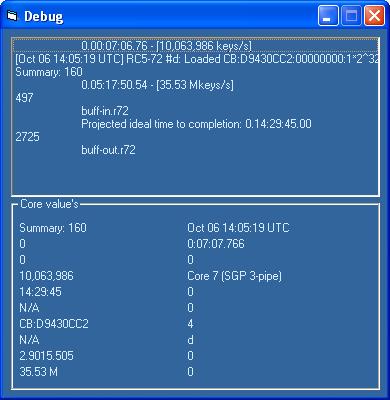 rc5 controller: Debug Viewer